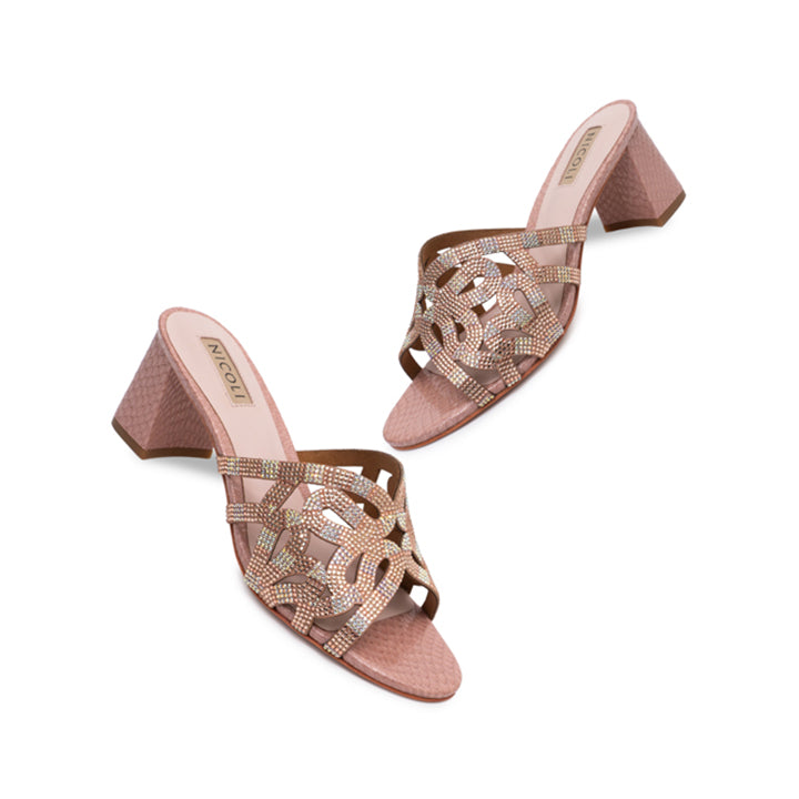 Jerilene Luxury Mule #color_rose