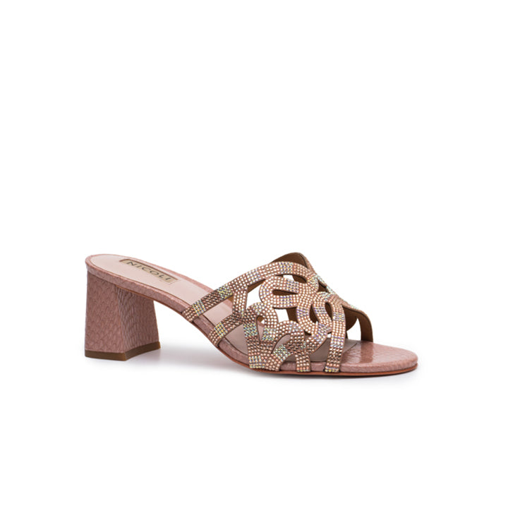 Jerilene Luxury Mule #color_rose