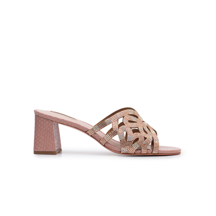 Jerilene Luxury Mule #color_rose