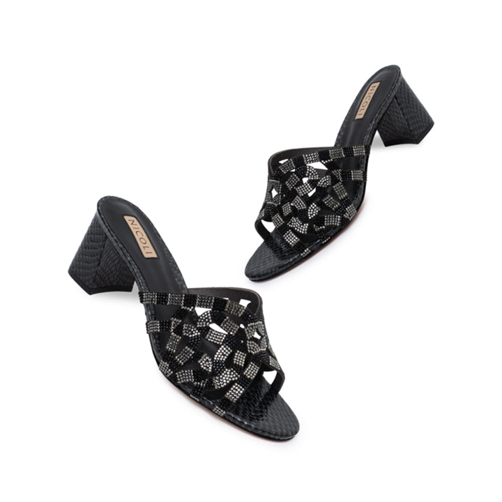 Jerilene Luxury Mule #color_black