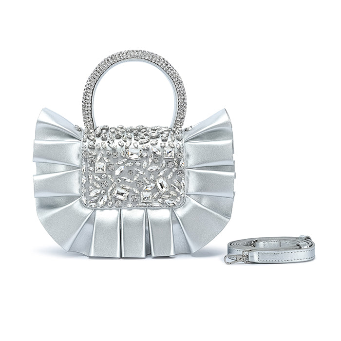 Carmen Evening Bag #color_silver