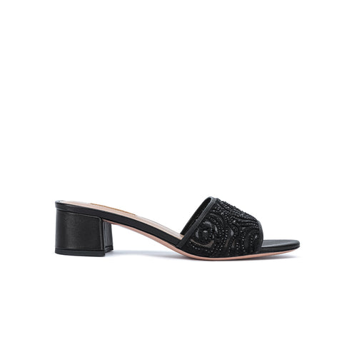 Zayna Box Heel #color_black