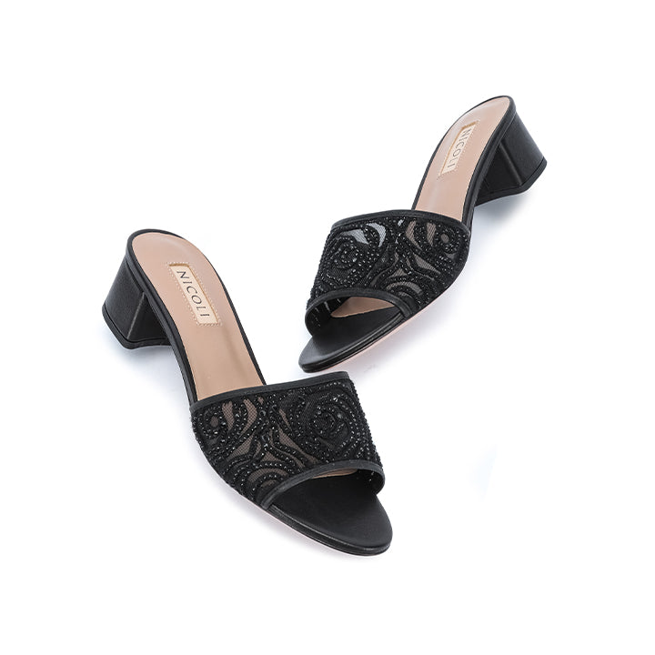 Zayna Box Heel #color_black