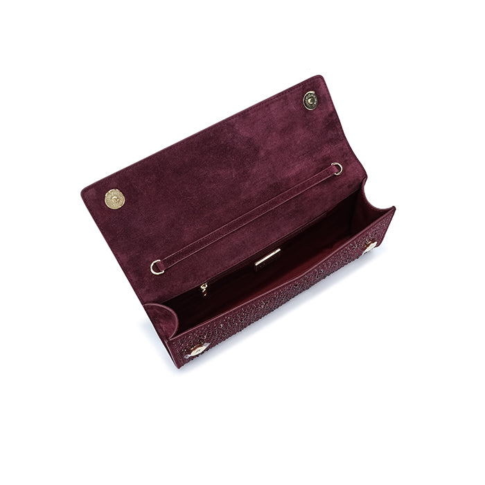 Rabwa Evening Bag #color_burgundy
