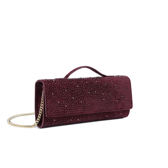 Rabwa Evening Bag #color_burgundy
