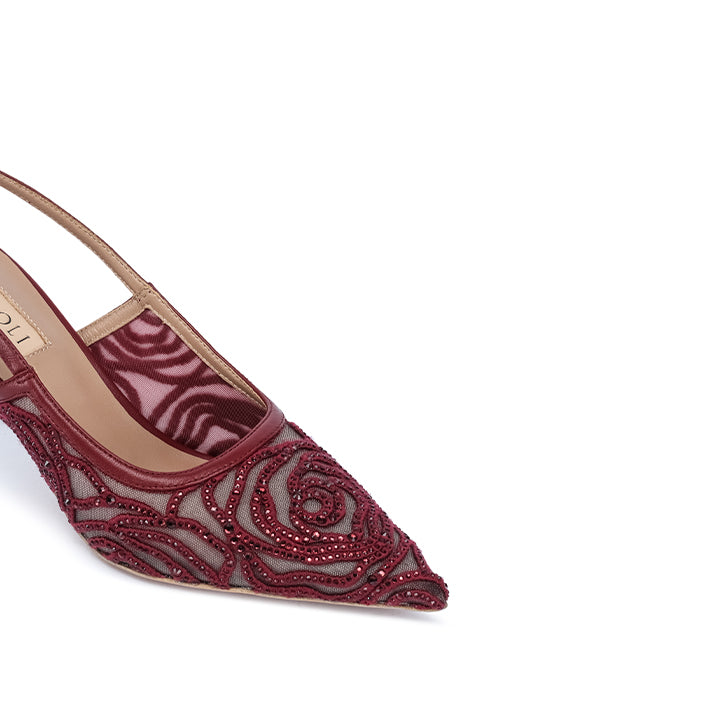 Samha Pump #color_burgundy