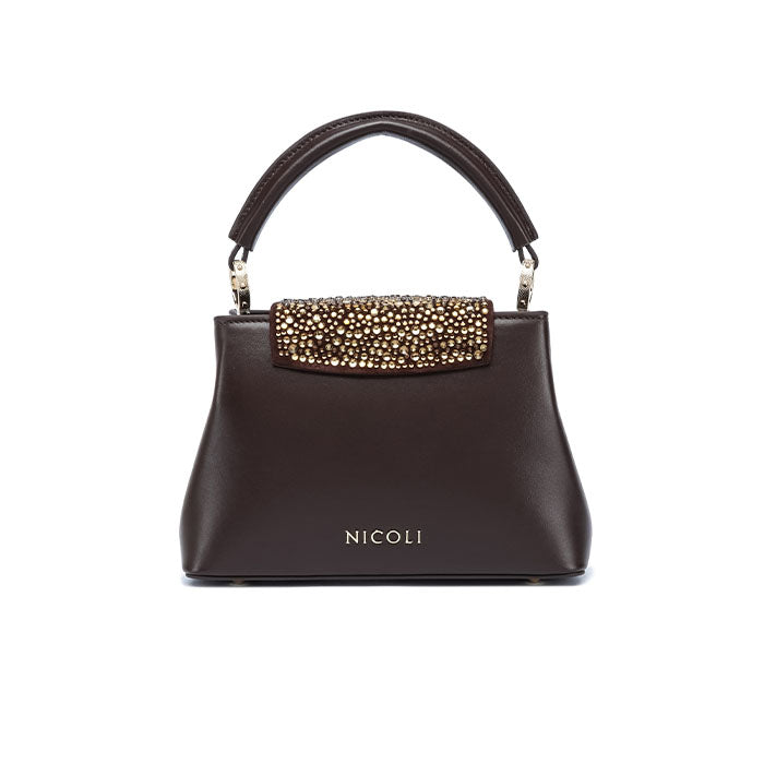 Layali Evening Bag #color_brown