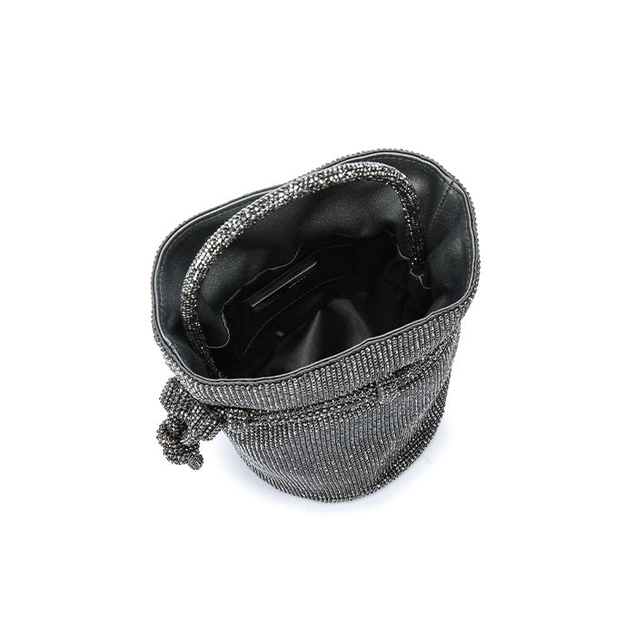 Rosalind Bucket Bag #color_gunmetal