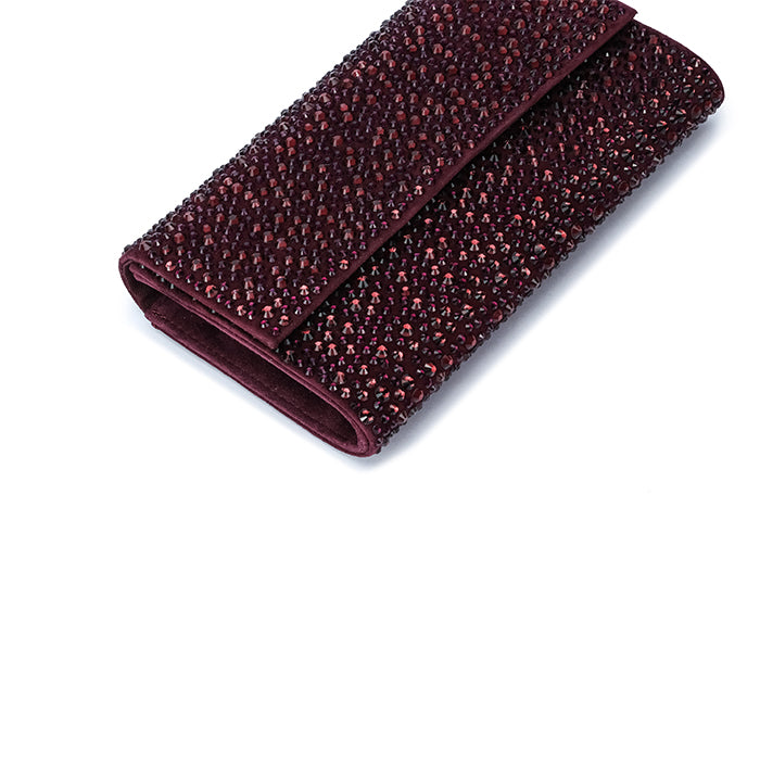 Zahra Clutch Bag #color_maroon