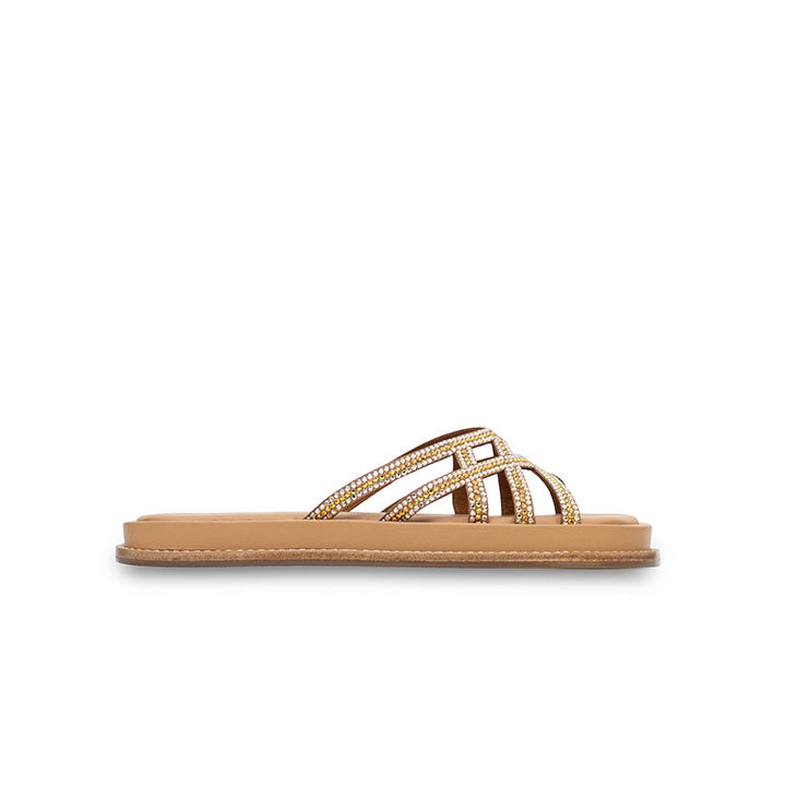 Araceli Flat Sandal #color_beige