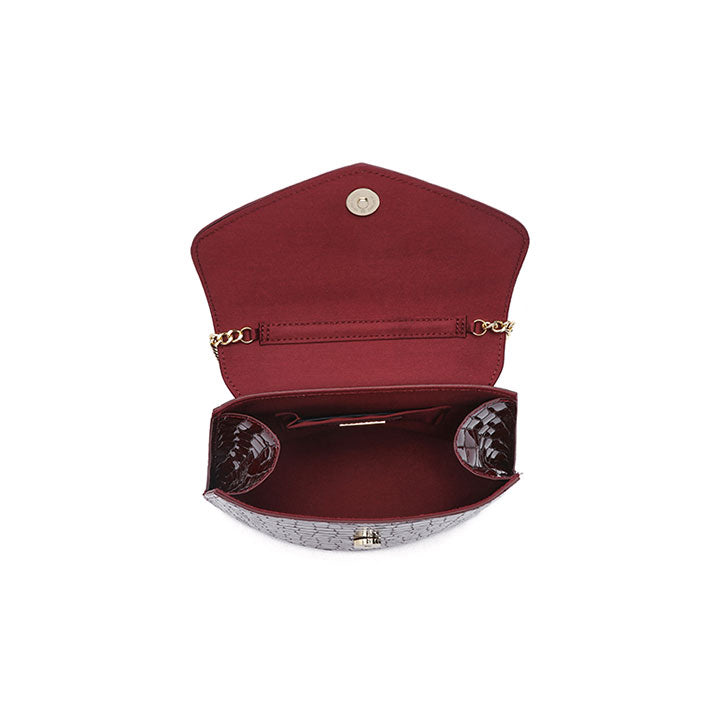 Aurelie Evening Bag #color_cherry