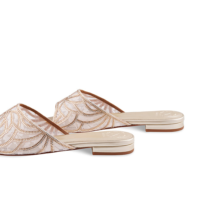 Baylor Flat Sandal #color_gold