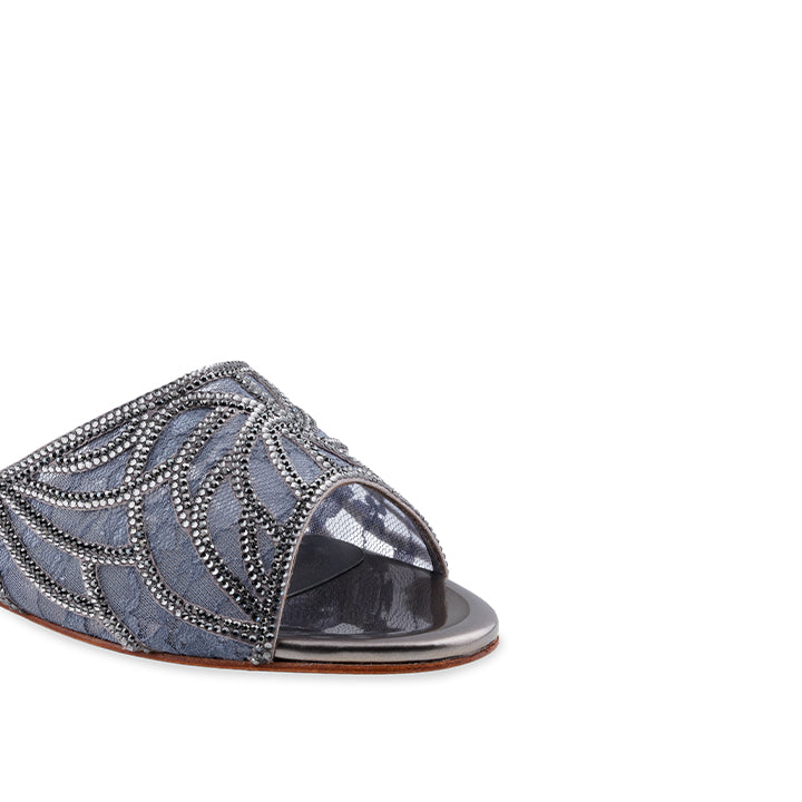 Baylor Flat Sandal #color_gunmetal