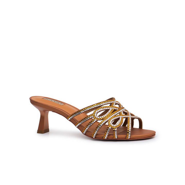 Brennah Luxury Mule #color_tan