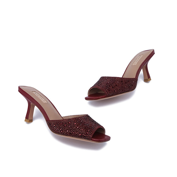 Caveli Mule #color_maroon
