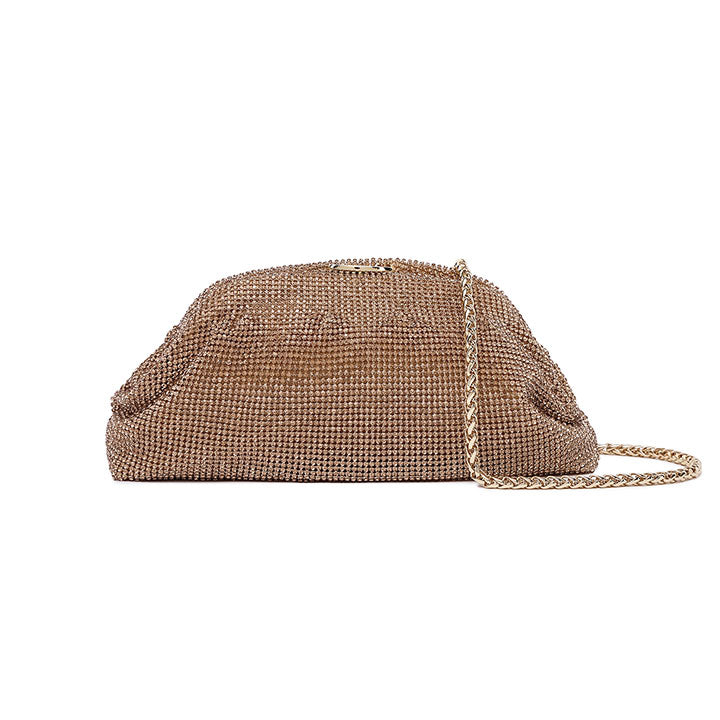 Nicoli Cezanne Slouchy Mesh bag #color_gold