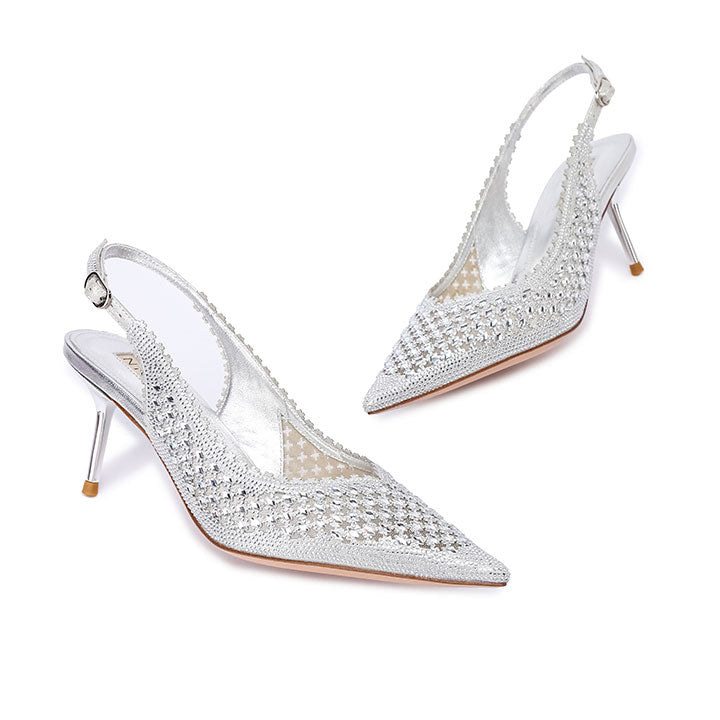 Cherise luxury pumps #color_silver