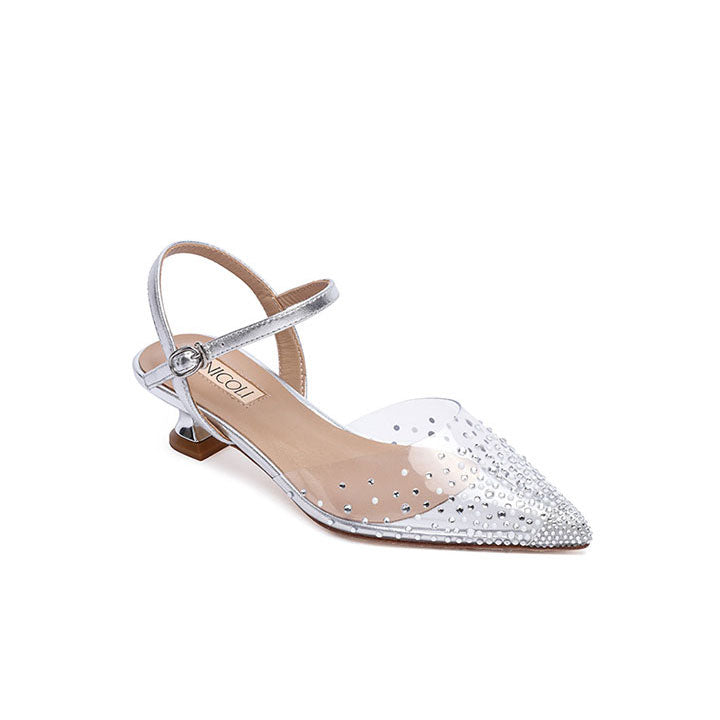 Clara  Mini Sandal #color_silver
