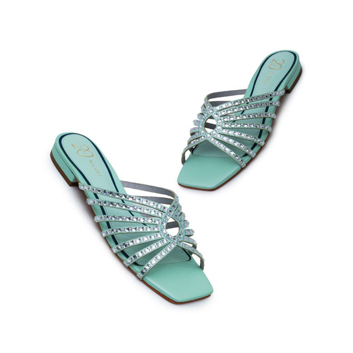 Clarissa Flat Sandal #color_mint