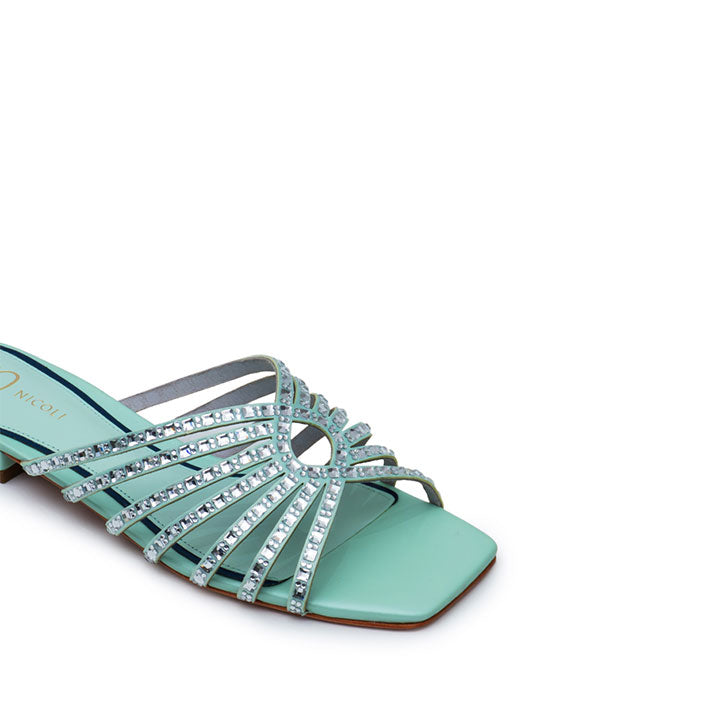 Clarissa Flat Sandal #color_mint