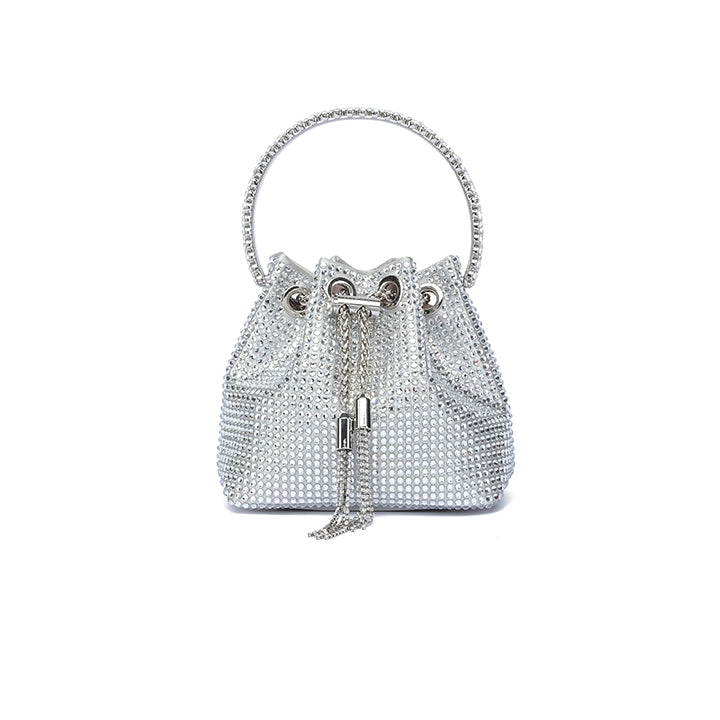 Cleome Bucket Bag #color_silver