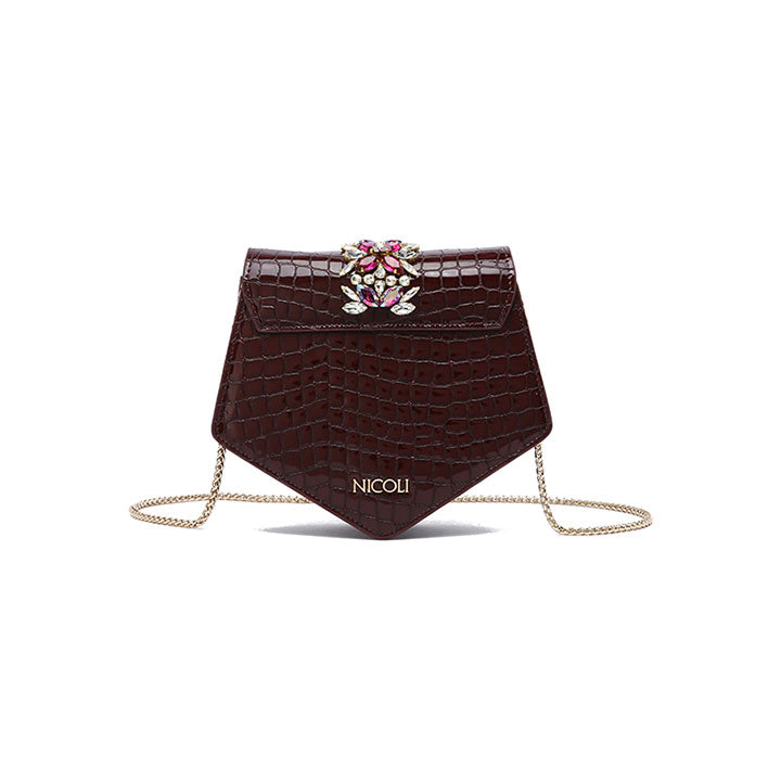 Coraline Evening Bag #color_cherry