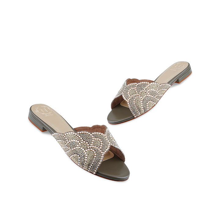 Darren Flat Sandal #color_olive