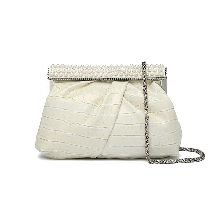 Dorea Clutch #color_white