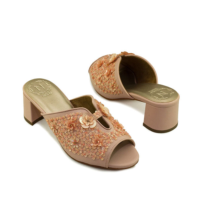 Danse Box Heel #color_peach