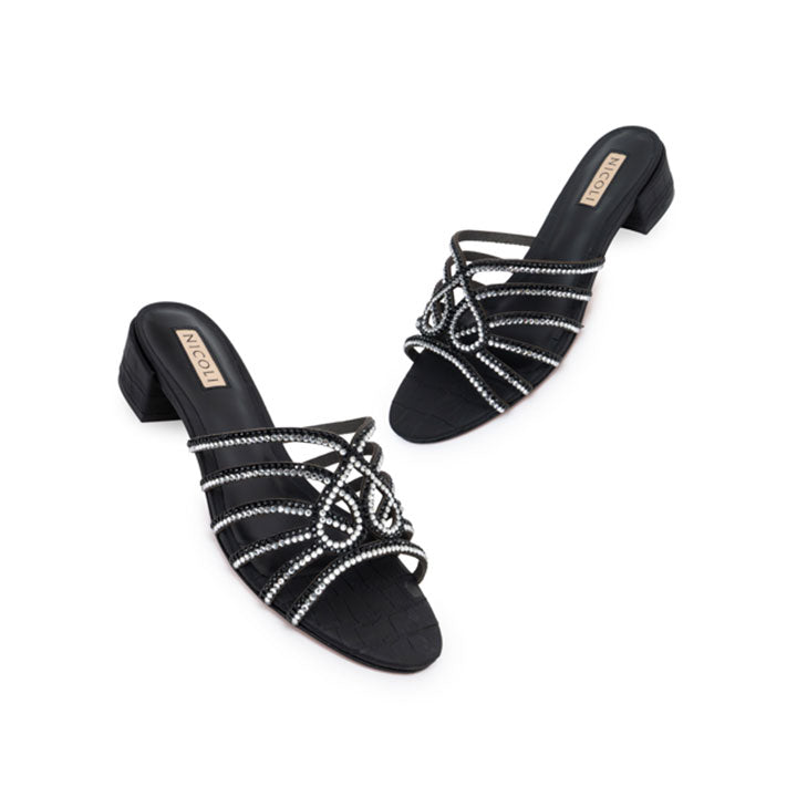 Edra Luxury Mule #color_black