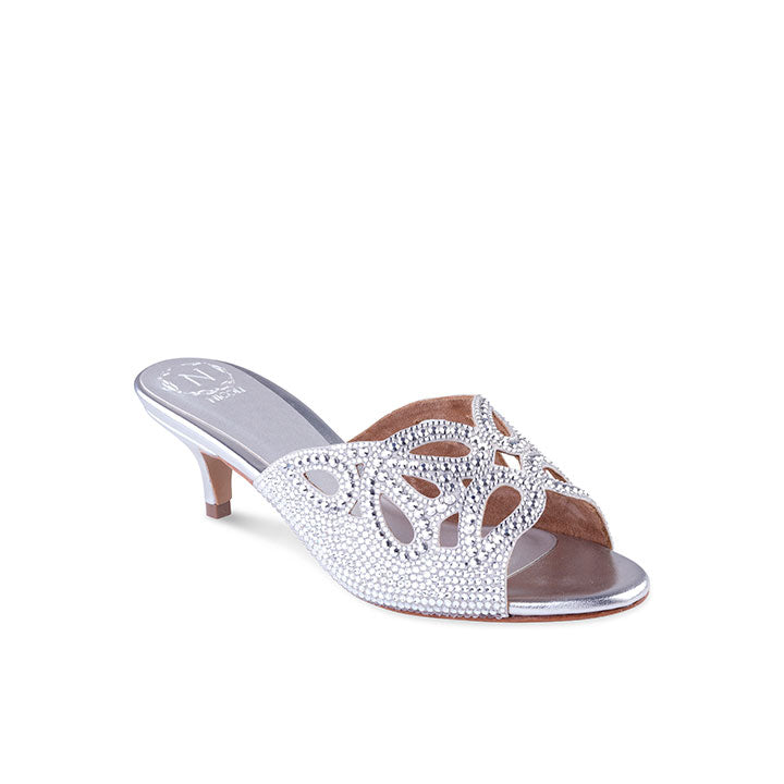 Eloraina  Kitten Heel #color_silver