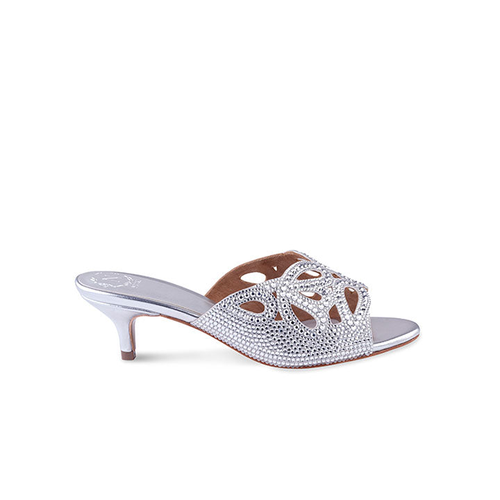 Eloraina  Kitten Heel  #color_silver