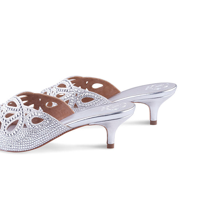 Eloraina  Kitten Heel #color_silver