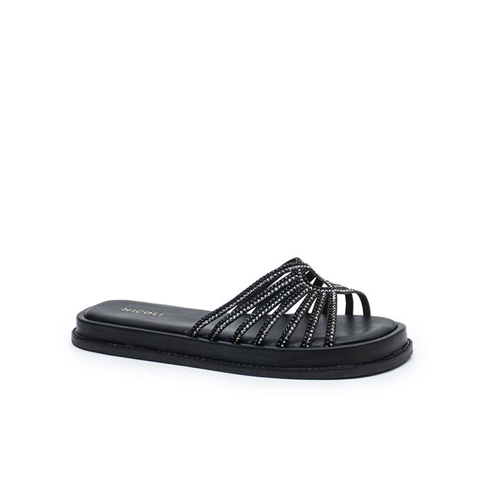 Esosa Flat Sandal #color_black