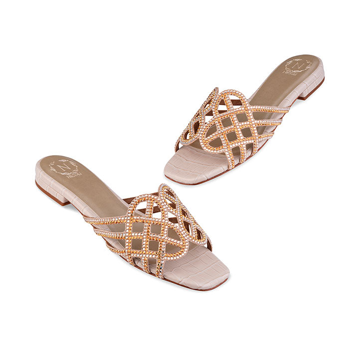 Fabiola Flat Sandal #color_beige