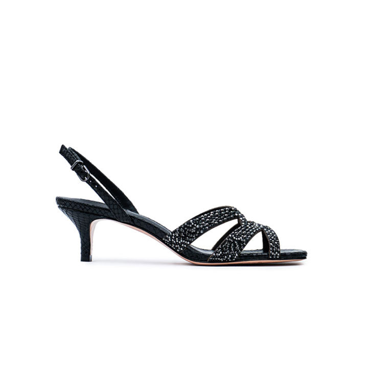 Fabrizio Embellished Mule #color_black