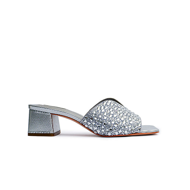 Faenza  Box Heel #color_silver