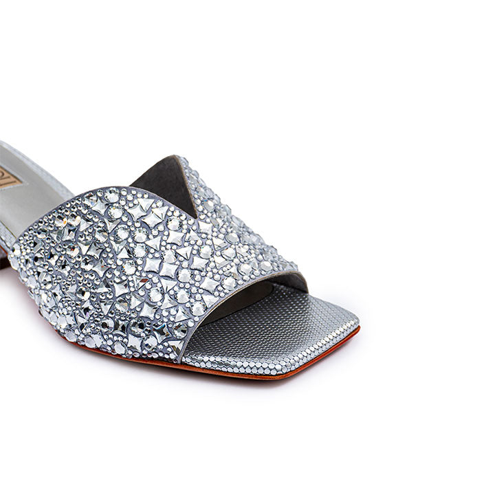 Faenza  Box Heel #color_silver