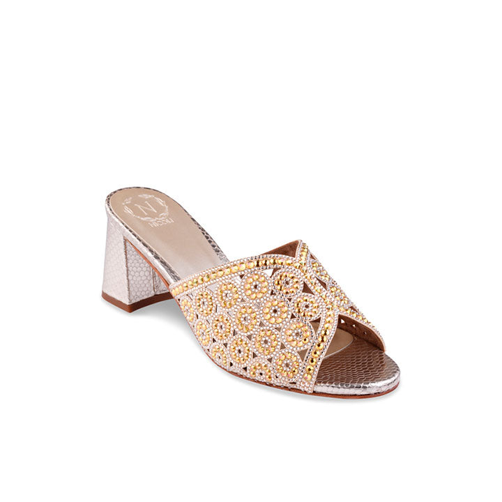 Nicoli Luxury Mule Faris #color_gold