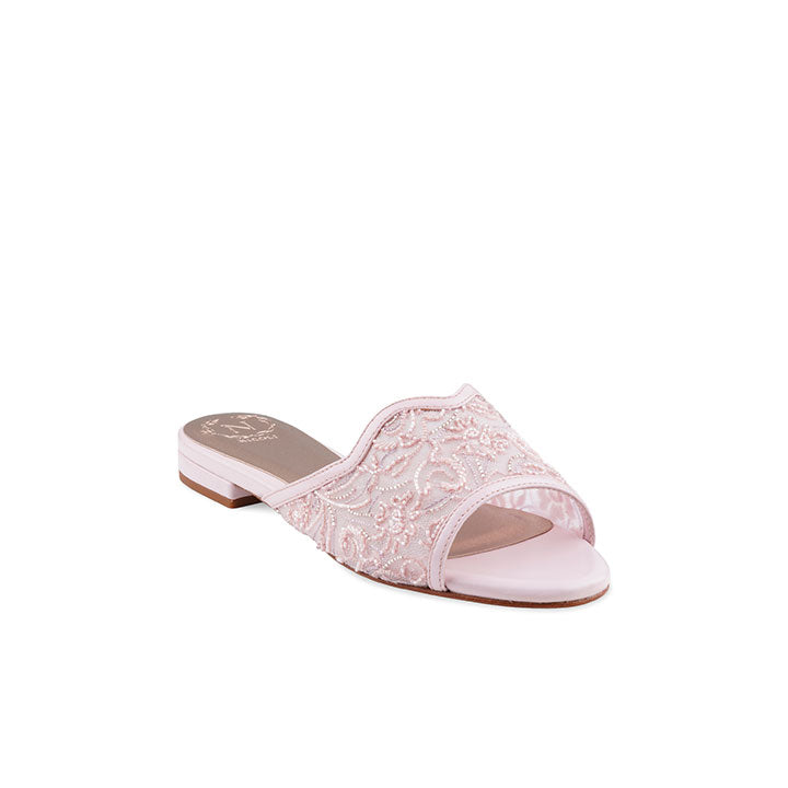 Fleur Flat Sandal #color_rose