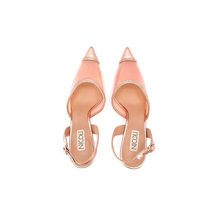 Nicoli luxury pump #color_peach