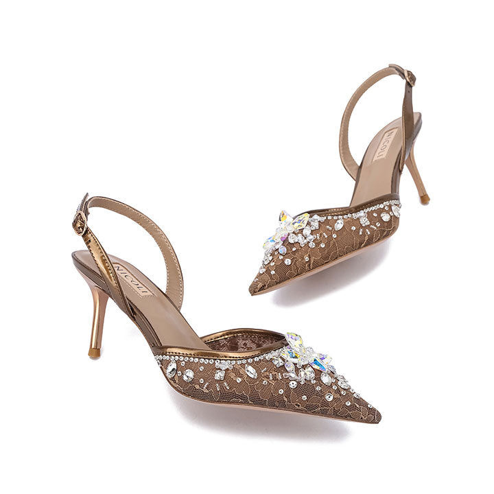 Hailee  Pump #color_bronze patent