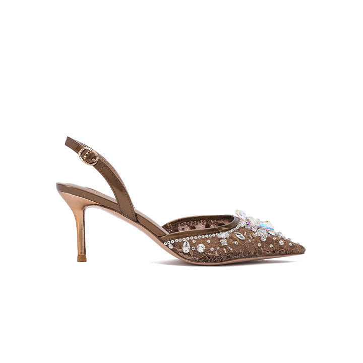 Hailee  Pump #color_bronze patent