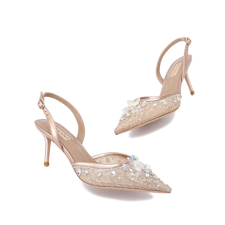 Hailee Pump #color_peach patent