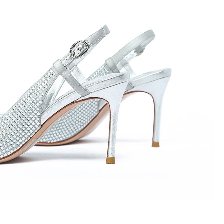 Lariene Luxury Pumps #color_silver