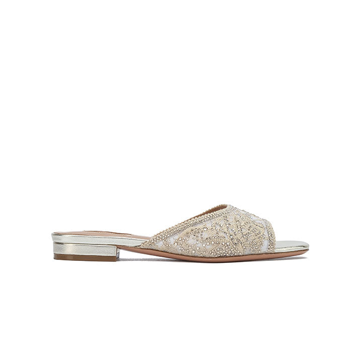 Issac Flat Sandal #color_gold