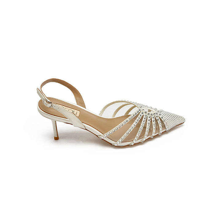 Jessial  High Heel Iandal #color_ivory