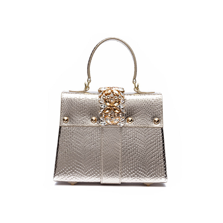 Julio Evening Bag #color_l gold