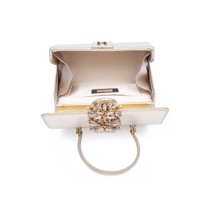 Julio Evening Bag #color_l gold