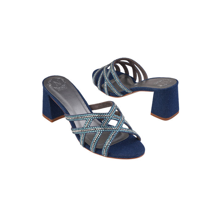 Junia  Box Heel #color_blue